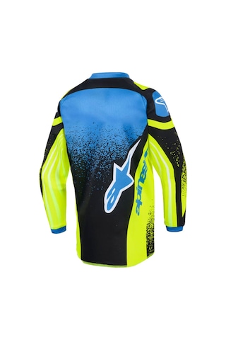 Alpinestars Kid Racer Nomur Çocuk Off-road Motosiklet Jerseyi Sarı Mavi