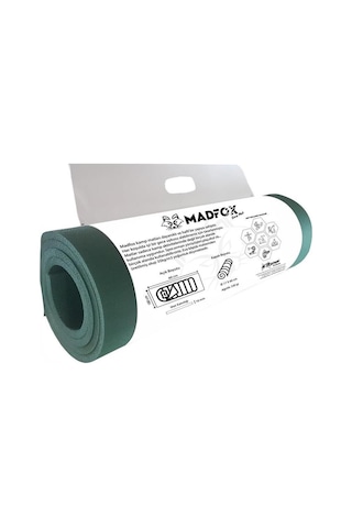 Madfox Nomad Foam Süperlight Kamp Matı Yeşil 180 60cm-10mm Yeşil