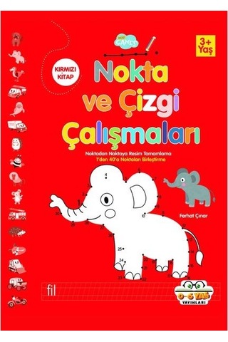 3-6 Yaş Nokta Ve Çizgi Çalışmaları Seti 4 Kitap