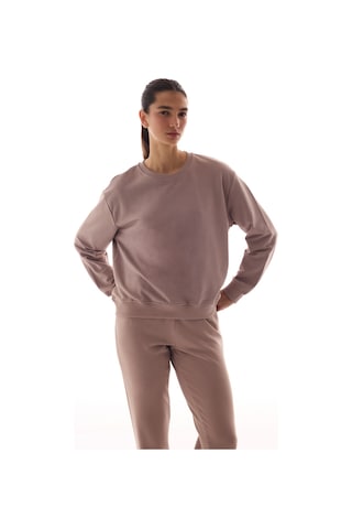 Penti Bej Bisiklet Yaka Regular Kesim Pamuklu Sweatshirt