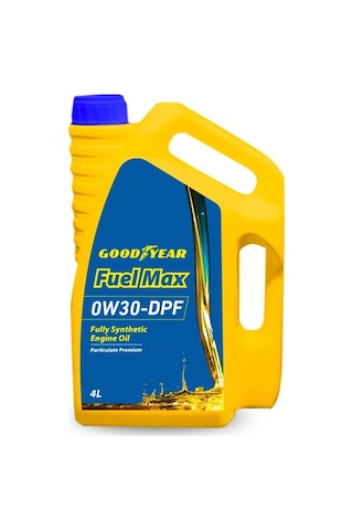 Goodyear Fuel Max 0W30 Partiküllü 4 Litre Motor Yağı