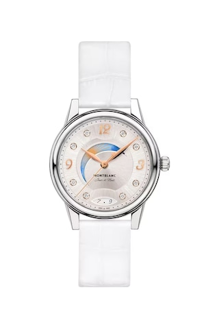 Montblanc Bohème Day & Night 34 Mm Otomatik Saat 133335 Beyaz
