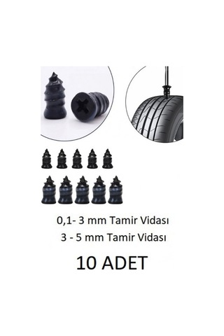 Lastik Hızlı Tamir Kiti Kauçuk Delik Tıkama Kit
