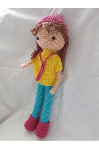 Pantolonlu Amigurumi Bebek