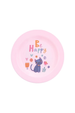 Mycey Vakumlu Eğitici Tabak Kız Pembe