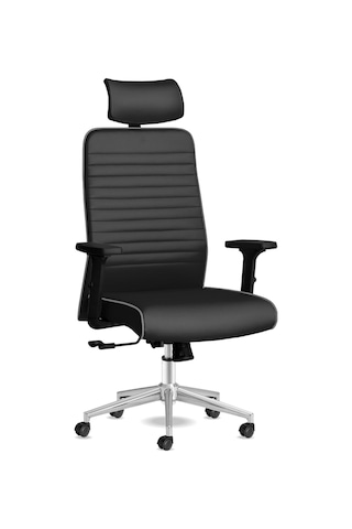 Tekno Siyah Gri Çalışma Koltuğu