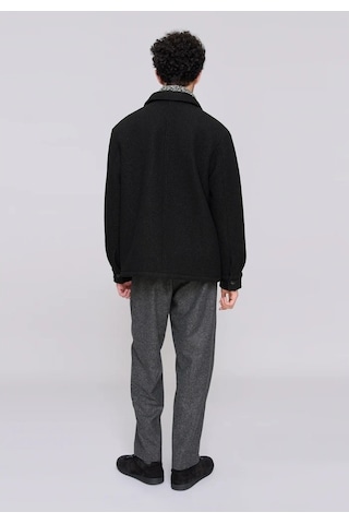A.p.c Lüks Italyan Yün Emile Gömlek - Ceket Siyah