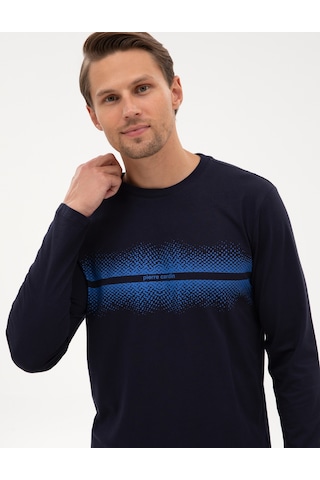 Pierre Cardin Erkek Lacivert Pijama Takım 50322634-200 Lacivert