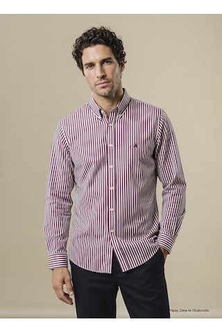 Brooks Brothers Göml, 2xl, Beyaz - Bordo