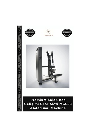 Premium Salon Kas Gelişimi Spor Aleti Mgs33 Abdomınal Machıne