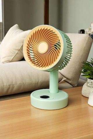 Fressi Jaf17 Taşınabilir Masaüstü Yeşil Usb Fan