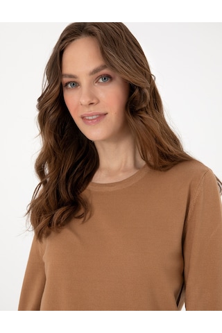 Pierre Cardin Kadın Camel Kazak /triko 50290566-vr015 CAMEL