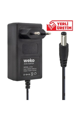 Weko 16.8 Volt - 2 Amper Ledli Pri Z Ti Pi Şarj Adaptörü