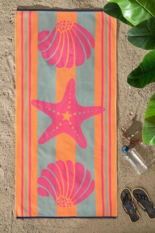 Özdilek Nice Pink Shell Plaj Havlusu 70x150 Cm Genel