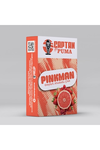Captan Puma Pinkman - Greyfurt, Ahududu, Çilek Aromalı Mela 50gr. Captan Puma Pinkman - Greyfurt, Ahududu, Çilek Aromalı Mela 50gr.