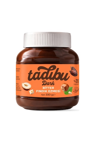 Abdurrahman Tatlıcı Tadıbu Bitter Kakaolu Fındık Ezmesi 330 G