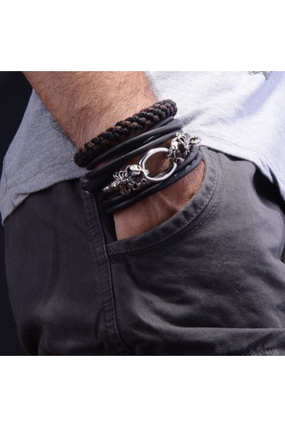 Deri Bileklik - Scorpion