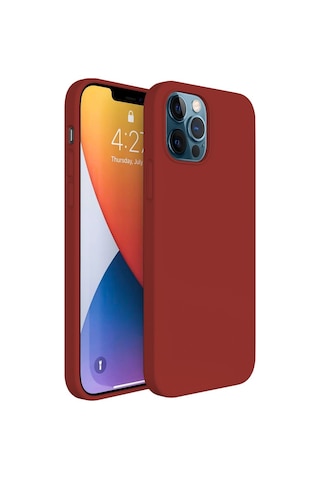 Apple Uyumlu iPhone 12 Pro Max Kilif Fitcase Premiums Silikon Arka Kapak 565714548