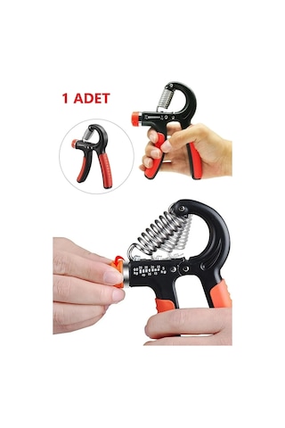 Ayarlanabilir Dirençli El Yayı 5-60 Kg Siyah , Kırmızı , Mavi , Gri