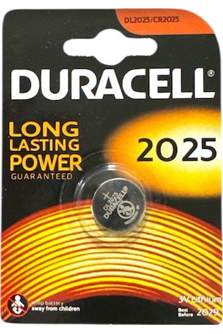 Lityum Düğme Piller 3v 2 Adet Cr2025