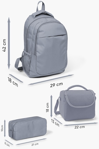 Coral High Kids Mor Simli Unicorn Desenli 3 Lü Okul Çanta Seti Set0123663