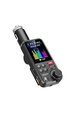 Symbee Bt93 Araç Bluetooth Fm Vericisi Mp3 Çalar Usb Disk Kayıpsız Hıfı Yüksek Bas Ekolayzır Müzik Çalar