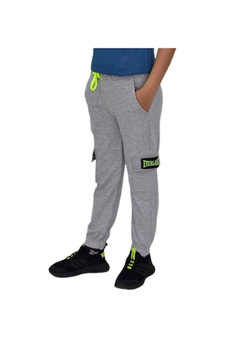 Erkek Çocuk Çift Kargo Cepli Eşofman Altı Bgl-st04631 Gri