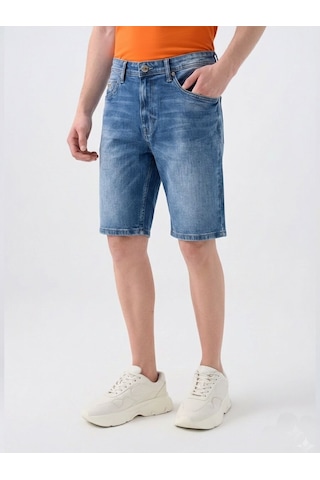 LOFT Slim Fit Erkek Şort Lf2043035 Q1.v1 Denim