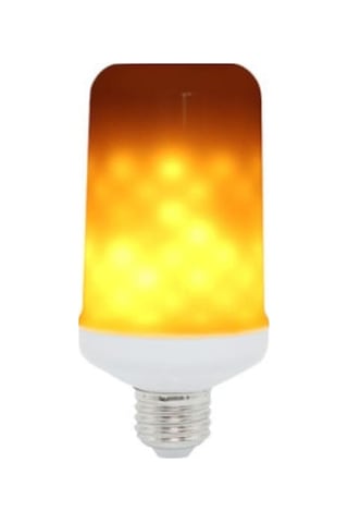 Alev Led Ampul, E27 Duy'Lu Ateş Efektli Led Alevli Lamba