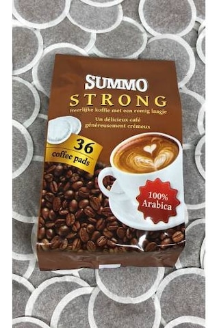Summo Strong 108'li Avantaj Paketi Senseo Pads Coffee Pod Kahve Kapsülü 3 x 36'lı