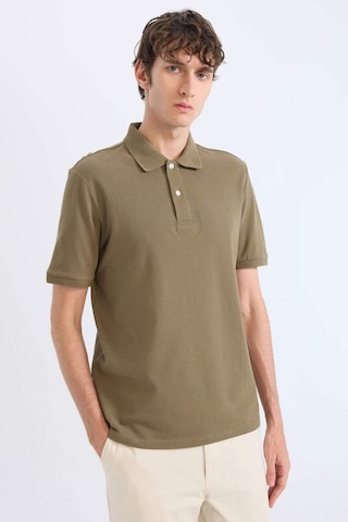 DeFacto %100 Pamuk Regular Fit Polo Yaka Kısa Kollu Basic Düz Pike Kumaş Tişört C1293AX25SPKH82