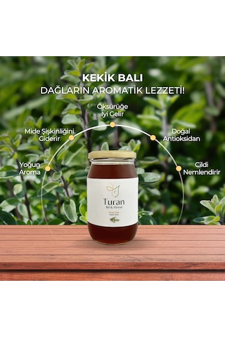Turan Bal ve Yöresel Kekik Balı 450 G