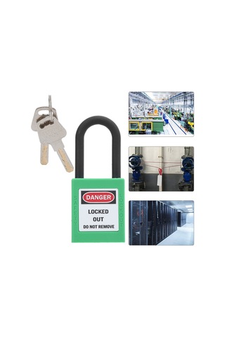 Tenfowee Endüstriyel Nylon İzole Güvenlik Kilitleri - 38mm Sıcaklık Dayanıklı -57 C/+177 C Elektrik/hidrolik Uygulamaları İçin Mor Plastik Kilit Diğer