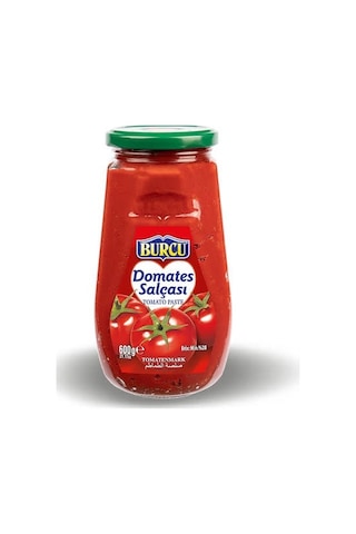 Burcu Domates Salçası 600 Gr Cam 4 Lü
