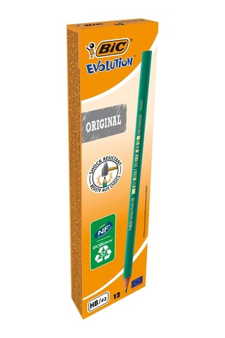 Bic Evolution 650 Hb Kurşun Kalem 12'li Ve Bic Kırmızı Kopya Kalemi 12'li