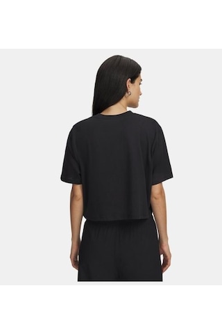 Under Armour Ua W Center Lt Ss Kadın T-shirt 6015217-001 Siyah