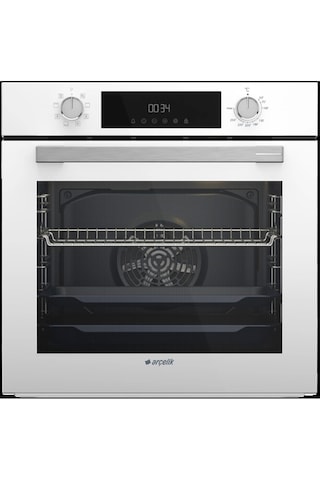 Arçelik AFC 340 B - ADE 606-2 B - OCD T 651 EB Beyaz Üçlü Cam Ankastre Set