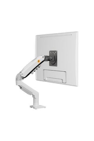 Ergonomik Monitör Standı, 17-32 İnç Uyumlu, Modern Tasarım İle Beyaz Renk