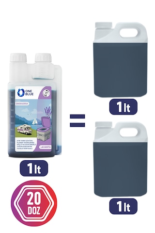 One Blue Lavanta Karavan Tekne Tuvalet Kimyasalı