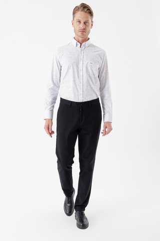 Siyah Pamuklu Likralı Yan Cepli Comfort Fit Rahat Kesim Casual Pantolon 1003235154-siyah Siyah