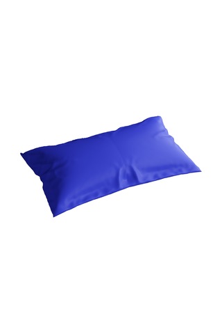 Yastık Kılıfı 50x70 Cm Pu Sıvı Geçirmez Antibakteriyel Yastık Ko Mavi