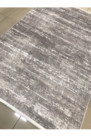 Merinos Halı Vista 76587 098 Serisi Triko Akrilik Salon Oturma Yatak Odası Halısı Gri