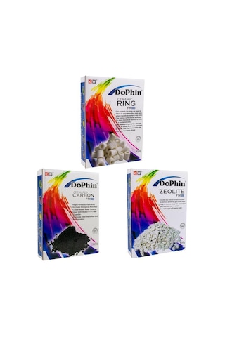 Dophin Dış Filtre Malzemesi Seti Karbon Seramik Zeolite