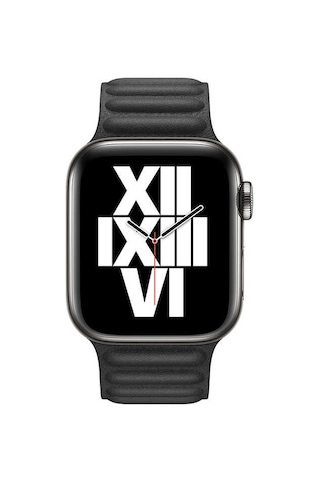 Watch 40mm Uyumlu Krd-34 Deri Mkst Kordon-siyah
