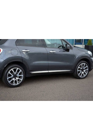 Fiat 500X Krom Yan Kapı Çıtası 4 Parça 2015 ve   Sonrası