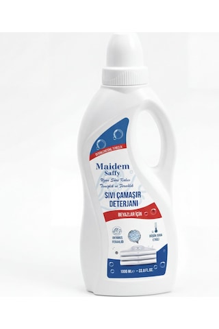 Maidem Saffy Sıvı Çamaşır Deterjanı Beyaz 1 Litre 3 L Maidem Saffy Sıvı Çamaşır Deterjanı Beyaz 1 Litre 3 L