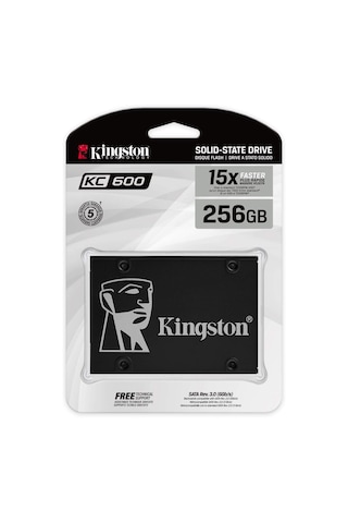 Kingston KC600 SKC600/256G 2.5" 256 GB SATA 3 SSD