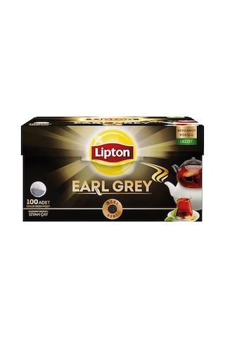 Lipton Early Grey Demlik Poşet Çay 100'lü 320 Gr