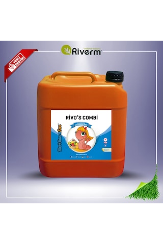 Riverm'Den 5L Rivo Combi (Organomineral Gübre)