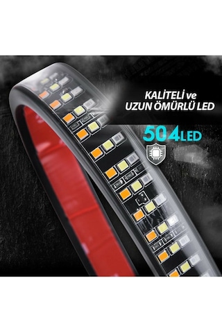 Pick Up Ledi Off Road Bagaj Led Lamba Sinyalli Kayar Bagaj Ledi 120 Cm